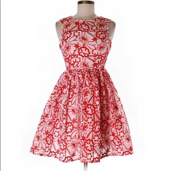 Sweet Red Vintage Inspired Dress by INA - Picture 1 of 9